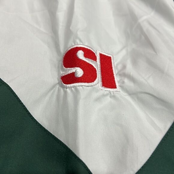 Green Bay Packers Mens Jacket Reebok NFL Football Zip-Up Windbreaker Size XL - Picture 7 of 9